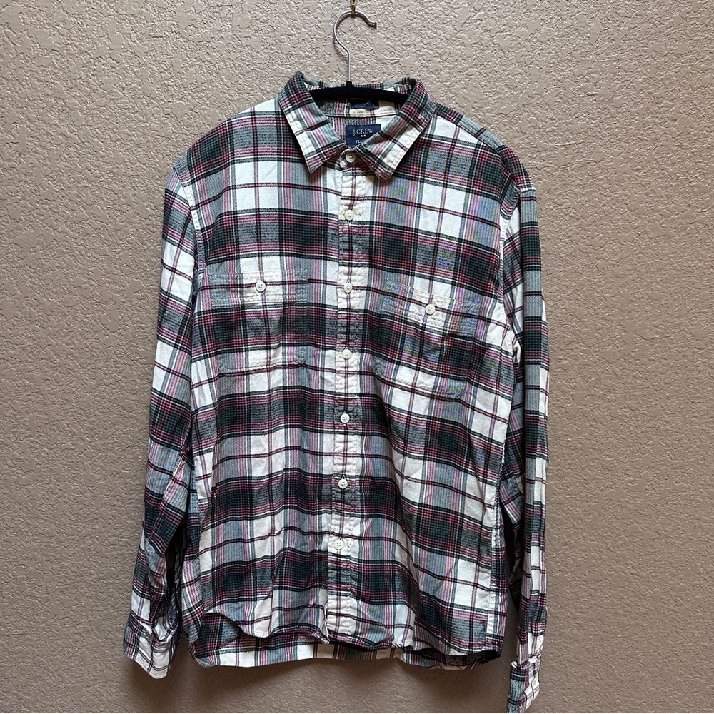 J. Crew flannel Button Down Shirt